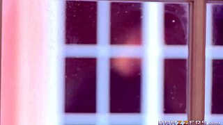 brazzers flirting with neighbor leads to spanking