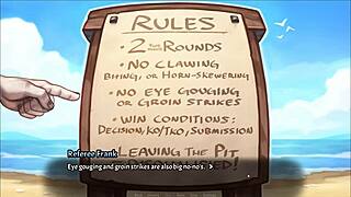 Pig Princess Hentai Game Ep 30 Beach Threesome