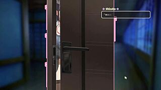 i caught my boss masturbating to my giant cock in summer clover harem hentai game ep 4.