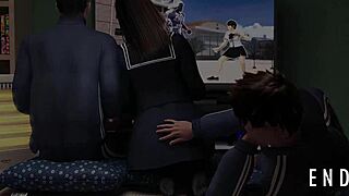 Umemaro 3d vol 20 friends in 4k unsear edit cartoon anime hentai