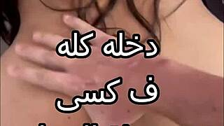 My friend's husband held his monster cock while eyeing my ass, then he fucked my pussy and creampied me