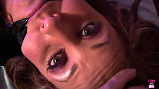 Insatiable milf climaxes in doggy style position while horny guy drills her wet cunt