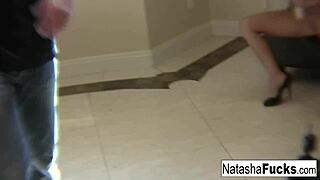 natasha nice enjoys a little 18+ alone time by herself