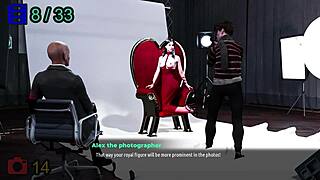 Monica Model Feels Intense Emotions During Erotic Photoshoot With Old Man.