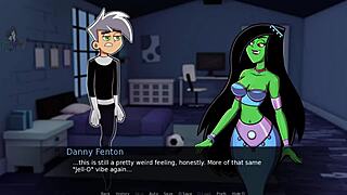 danny phantom gets green handjob in amity park