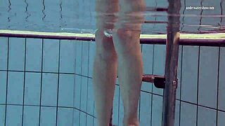 Tiny ass in a dress called Nastya with tight pussy