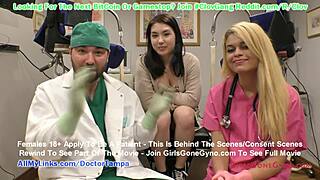 busty asian mina moon endures humiliating gyno exam at tampa university