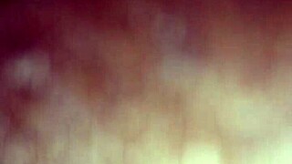 Ann sucks that big black dick hard!