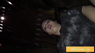 Curvy Milf With Big Tits Fucks In Public