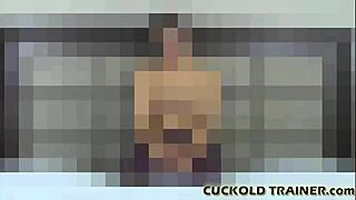 slave experiences real orgasm under mistress