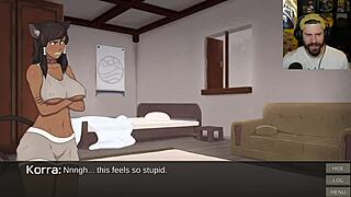 Korra Turns Furry Cummy Bender