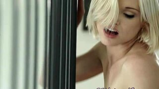 Tattooed model rides interracial cock 😍