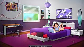 夏日传奇金发棕发继妹被继兄大屌內射珍妮场景1