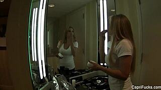 Capri Cavanni Behind The Scenes