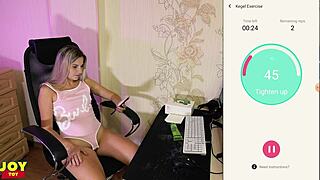 Fun pumping session with vagina muscles - Master Gokilla Day 1