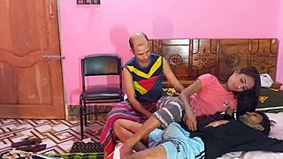 孟加拉妻子与Hanif和Popy疯狂三人行