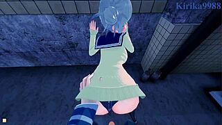 himiko toga and ochako uraraka have intense lesbian sex