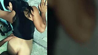 Hey, banging this morenita against the wall feels so wild, right?