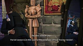 the lady's secret unveiled in 3d hentai preview clip