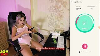 Fun pumping session with vagina muscles - Master Gokilla Day 1