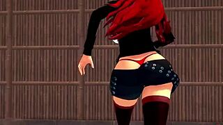 Eris Catches Roxy Fucking And Joins In 3D Cartoon