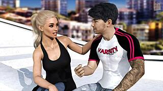 Damn! Erynn finds out in Intertwined 41 3D action!