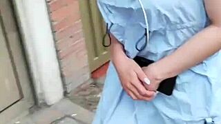 My new study partner estefi invites me to her apartment for help