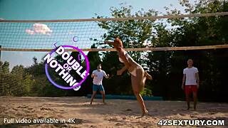 Veronica Leal rides two dicks hard