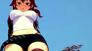 Eris Catches Roxy Fucking And Joins In 3D Cartoon