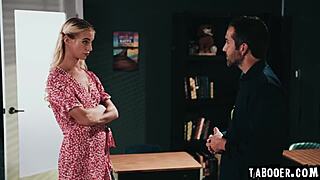 I stalk lana sharapova in the classroom and lick her pussy