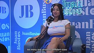 Oiled Latina Kataleya Ross Rides Vibrator Machine