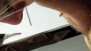 johnny gets a blowjob from blonde babe in hardcore action