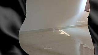 Tamil maid Sreelatha feels guilty yet aroused sucking her owner's cock while his wife is away.