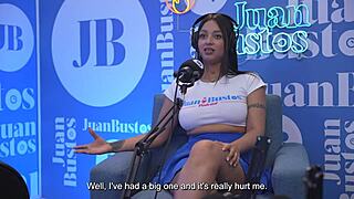 Oiled Latina Kataleya Ross Rides Vibrator Machine