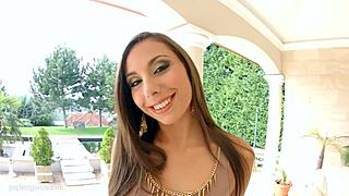 this european beauty loves solo outdoor play with toys and orgasms