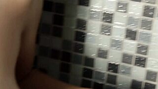 Alison Tyler Enjoys A Relaxing Shower While Masturbating Her Big Tits