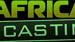 Tall Skinny Ebony Model's Premium Pussy in Interracial Casting 😍