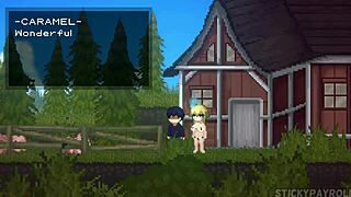 魅魔猎手 - 我操了厚实白人女孩大屁股。然后她把我传给朋友在这个Hentai游戏里！