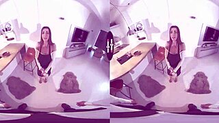 Josephine, the Scandal Girl, Sucks in Dark Room VR Action