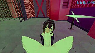 kazama iroha and roboco-san intense sex - hololive vtuber pov hentai.