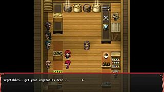 Harem in another world episode 12 features huge facial