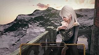 Fucking Hot Curvy Babe in Castle Tower Outfit