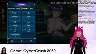 Vtuber lewdneko says, let's play cybercrush 2069 part 1