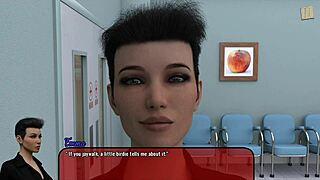 Alexandra 188 stars in a blonde cartoon game adventure with 3D anime hentai vibes! 🎮😊