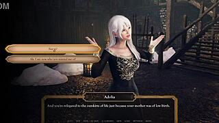 Fucking Hot Curvy Babe in Castle Tower Outfit