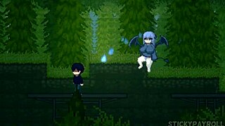 魅魔猎手 - 我操了厚实白人女孩大屁股。然后她把我传给朋友在这个Hentai游戏里！