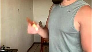 Boss's wife provokes plumber to fuck her pussy hard