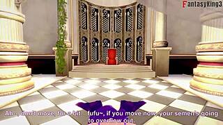 scathach-skadi in throne pov fantasy