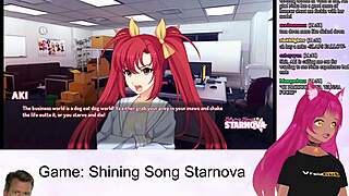Vtuber Lewdneko Plays Shining Song Starnova Aki Route Part 2