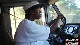 lilith's big tits and fat pussy bounce in interracial cowgirl riding, her big butt jiggling wildly